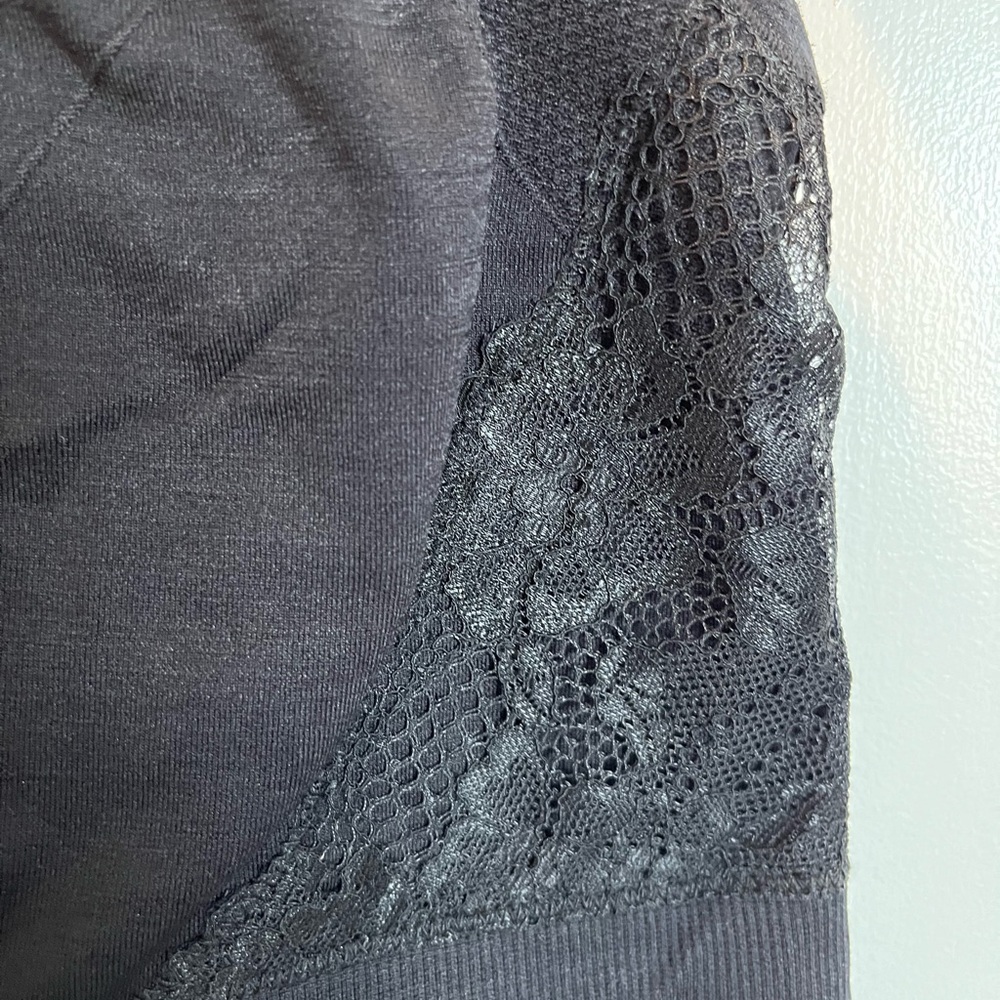 Set of 2 Torrid Bralettes - Black with Lace Detail - Picture 7 of 11